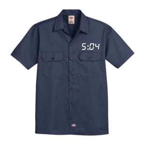 5:04 Dickies Button Up Navy