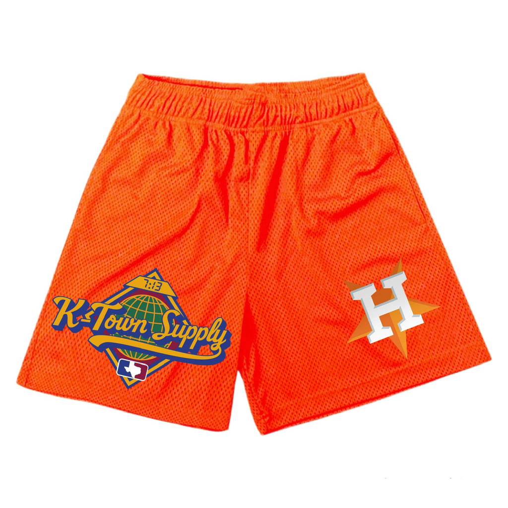 MLB Houston Shorts Orange