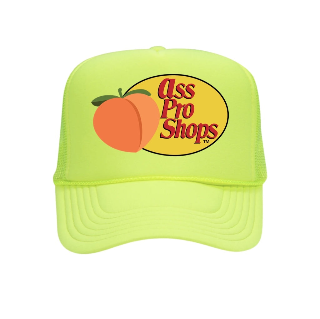 A** Pro Shops Trucker Hat Highlighter Yellow