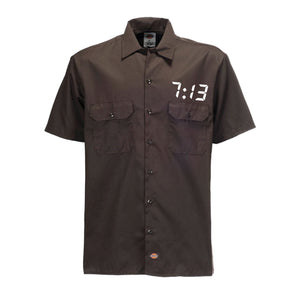 Mini 7:13 Dickies Button Up Brown (Spur Edition)