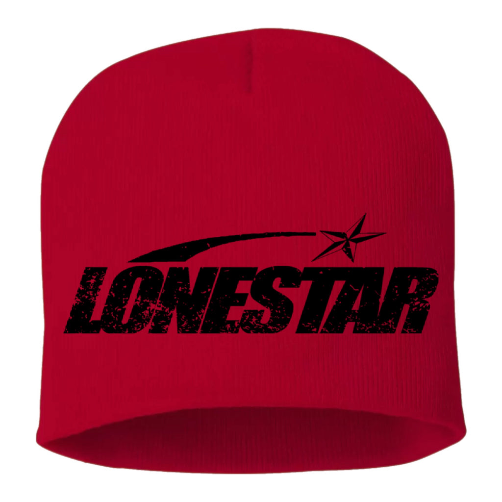 Lonestar Skully Red & Black
