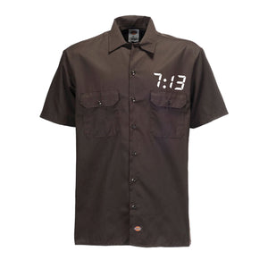 Mini 7:13 Dickies Button Up Brown (Screw Edition)