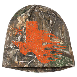 Lonestar Skully Camo & Orange