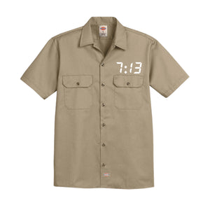 Mini 7:13 Dickies Button Up Tan (Spur Edition)