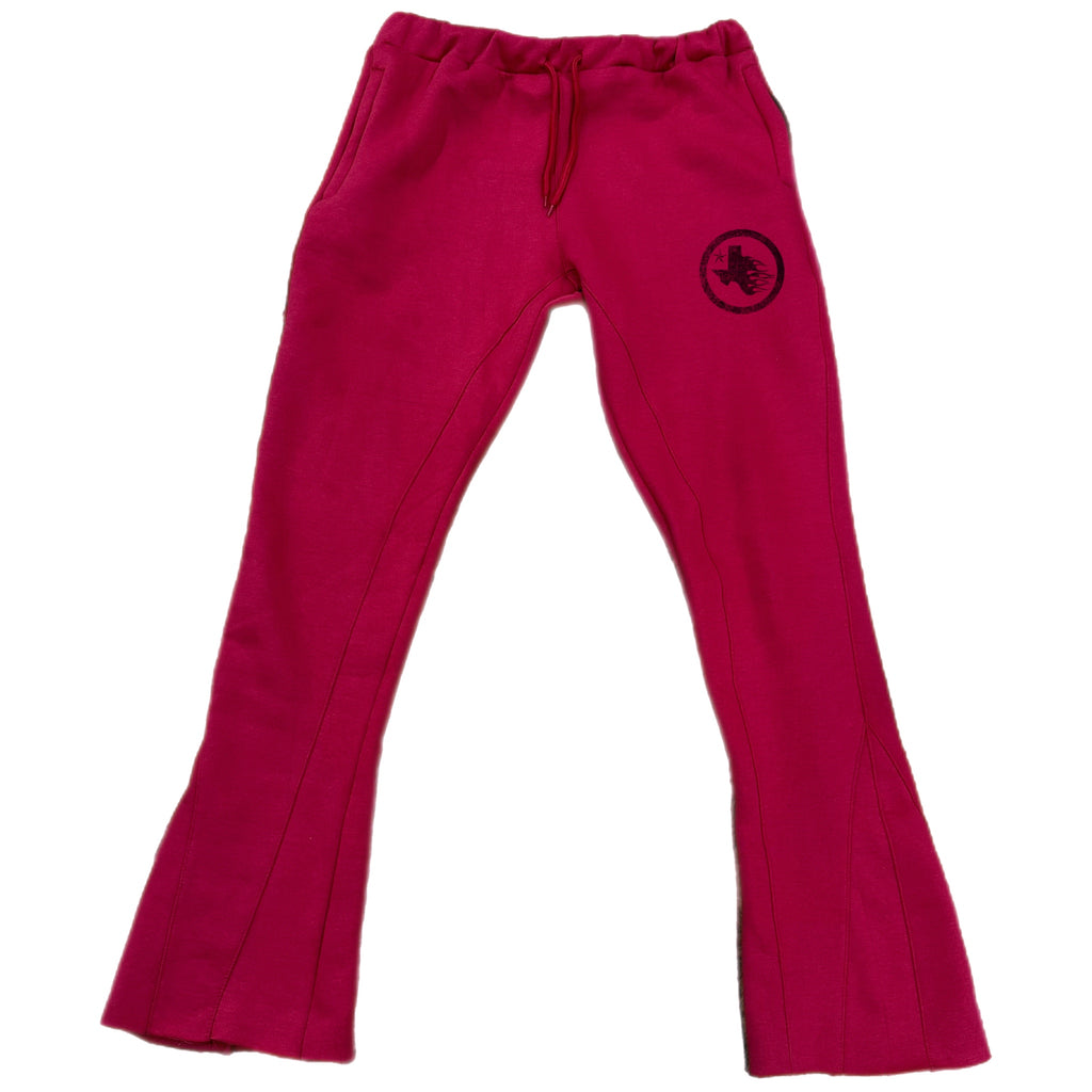 Lonestar Faded Red Stacked Sweats