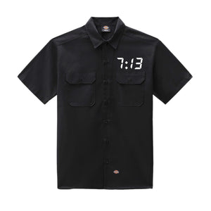 Mini 7:13 Dickies Button Up Black (Screw Edition)