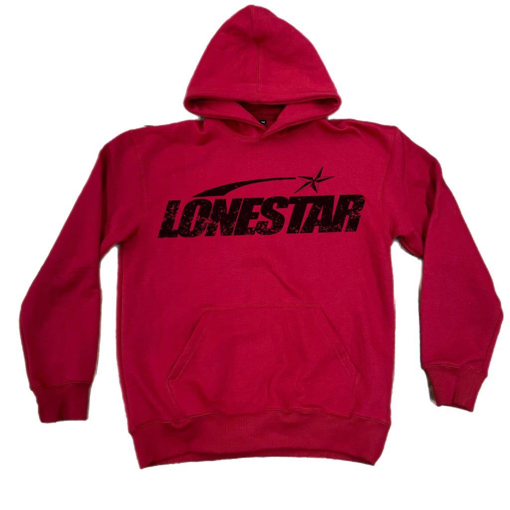 Lonestar Faded Red hoodie