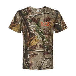 7:13 T-Shirt Wood Camo w/ Orange (Spur Edition)