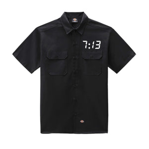 Mini 7:13 Dickies Button Up Black (Spur Edition)