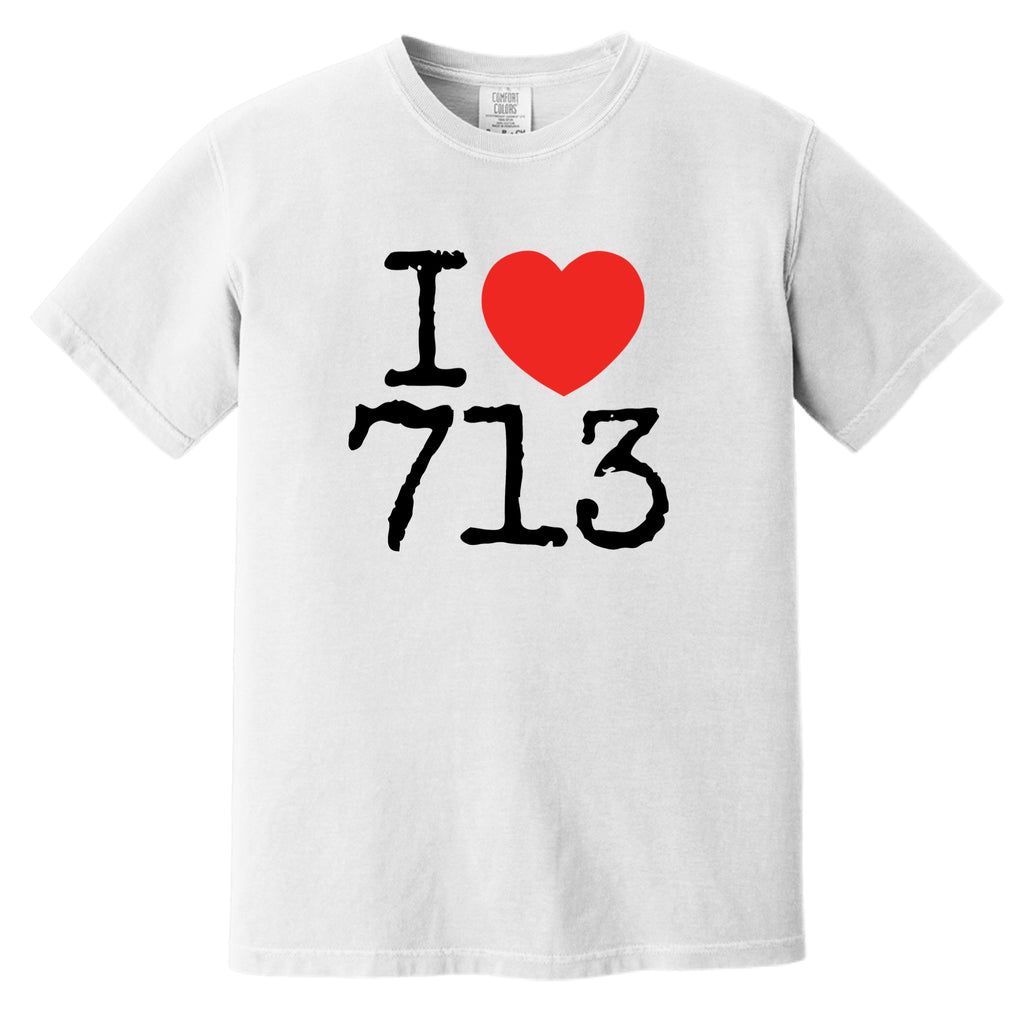 I love 713 T-Shirt White