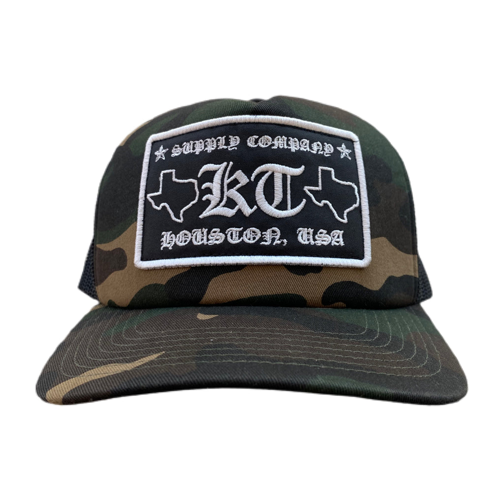 “Khrome Heart of Texas” Trucker Hat Camo