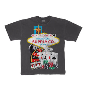 254 Casino T-Shirt Vintage Grey