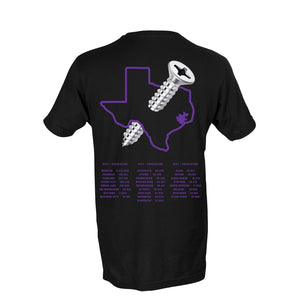 Mini 7:13 T-Shirt Black w/ Purple (Screw Edition)