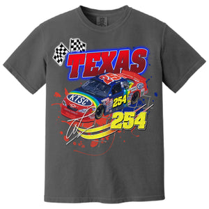 Nascar 254 T-Shirt Smoke Black