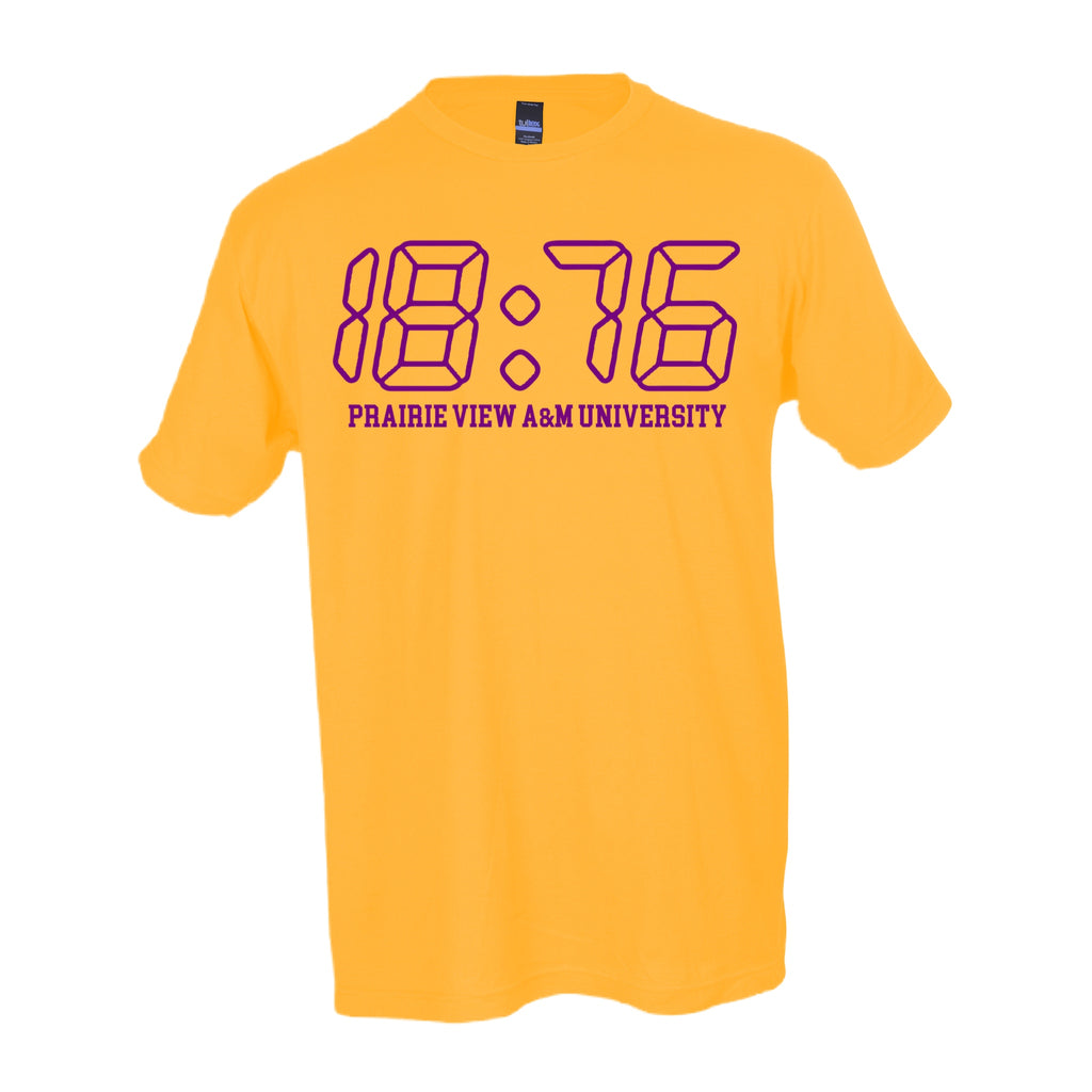 18:76 PV T-Shirt Yellow