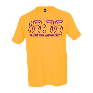 18:76 PV T-Shirt Yellow