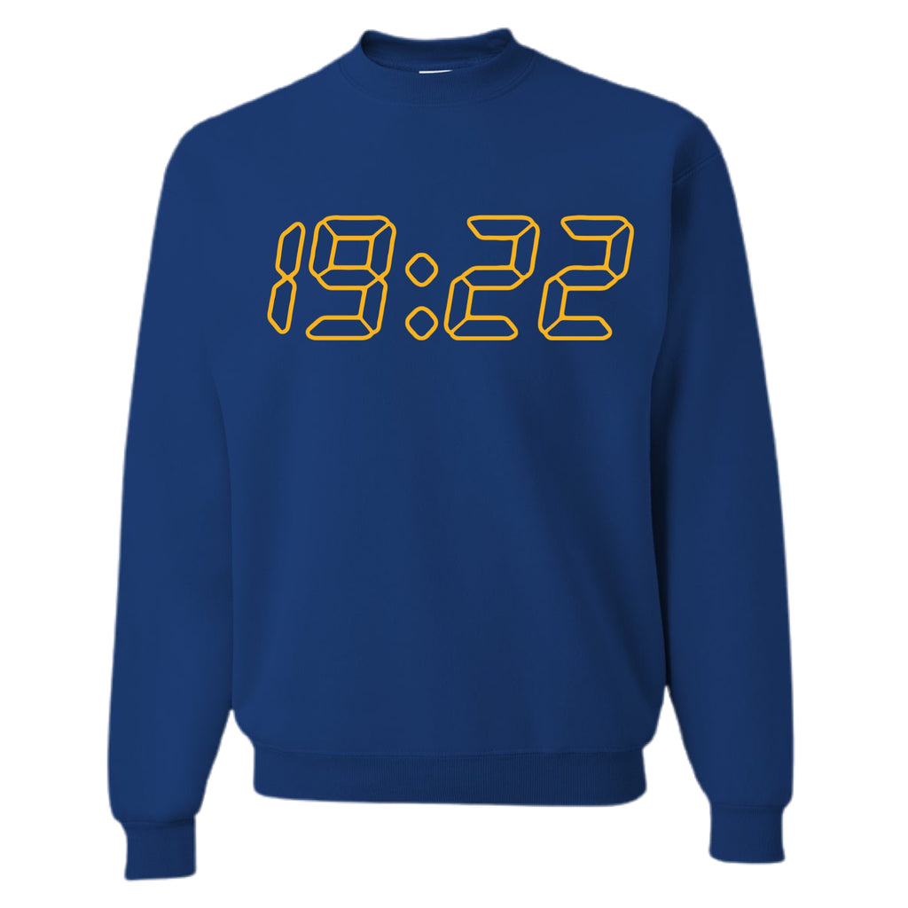 19:22 Sweatshirt Blue (Stitched)