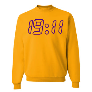 19:11 Sweatshirt Yellow (Stitched)