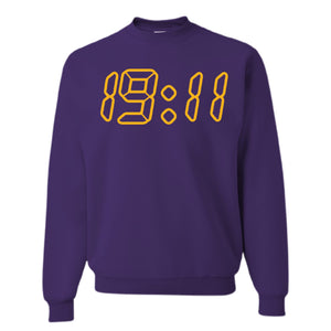 19:11 Sweatshirt Purple (Stitched)