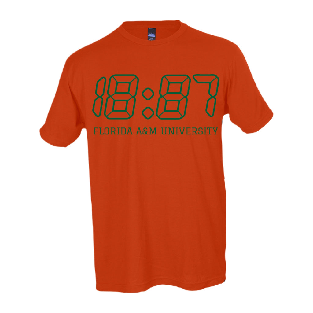 18:87 FAMU T-Shirt Orange