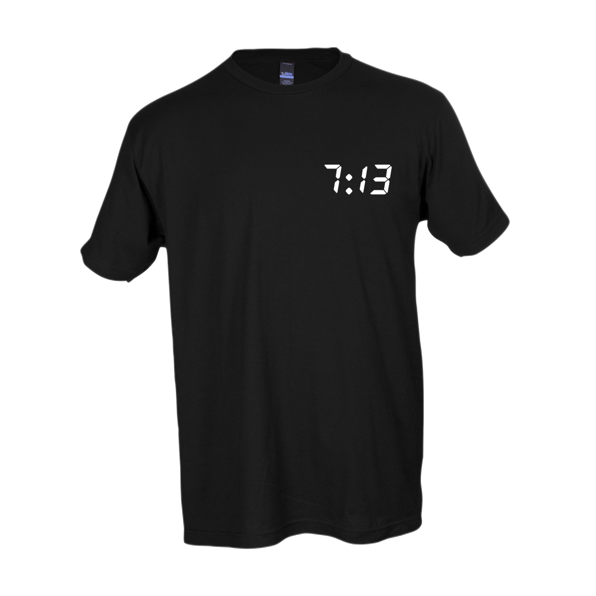 Mini 7:13 T-Shirt Black w/ White (Screw Edition)