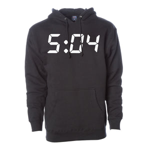 5:04 Hoodie Black