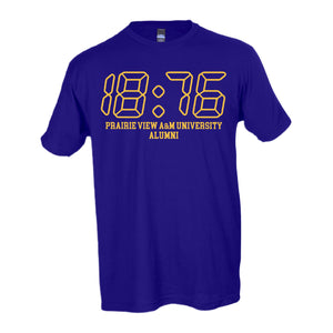 18:76 PV Alumni T-Shirt Purple