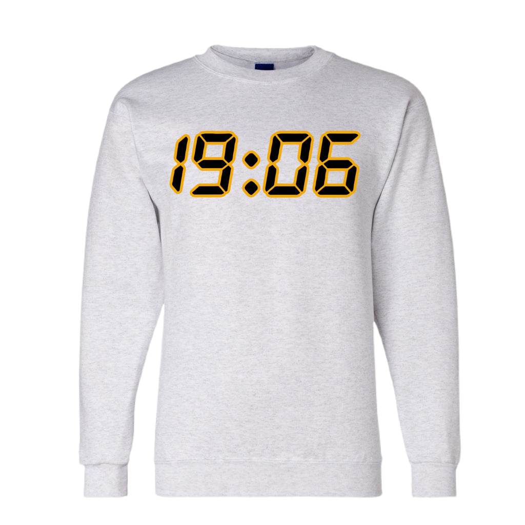 19:06 Sweatshirt Grey (Stitched)