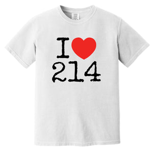 I love 214 T-Shirt White