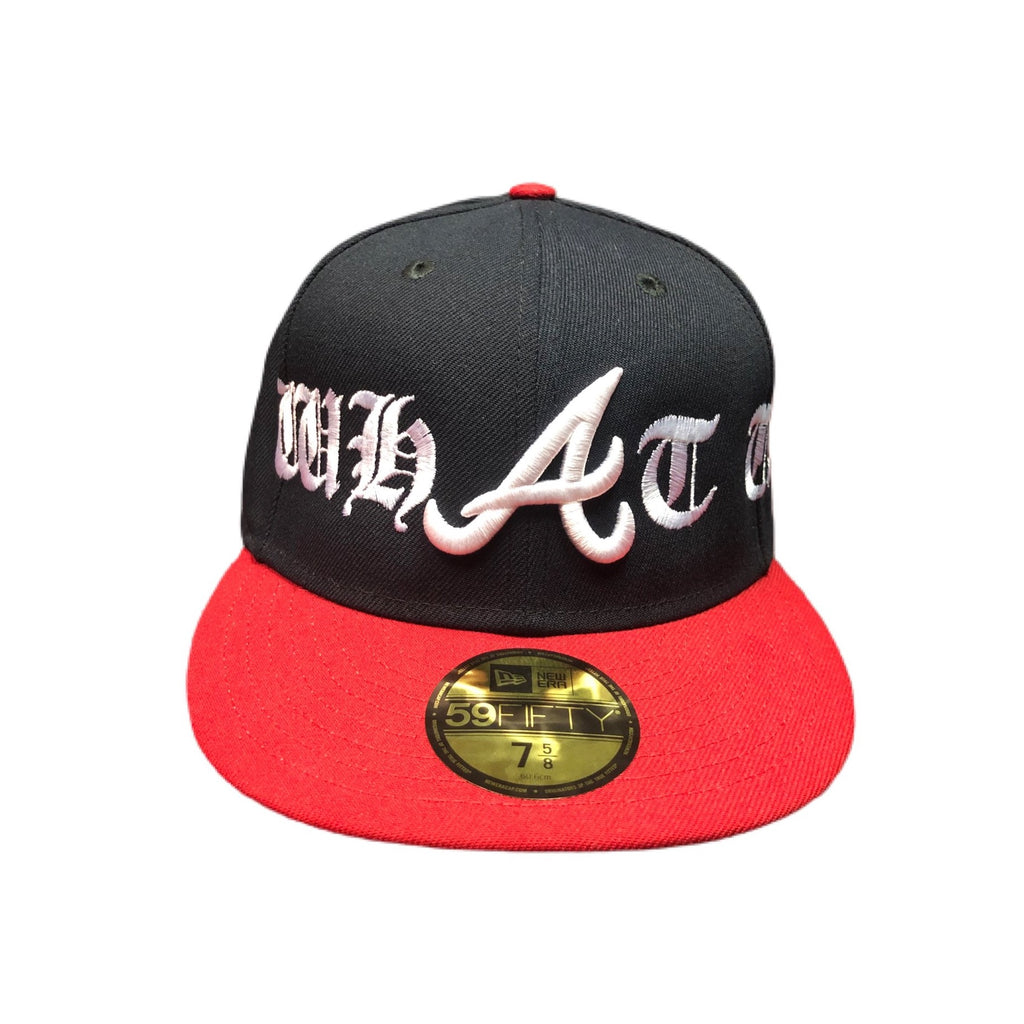 Braves New Era “WHAT TIME IS IT?” Fitted Cap