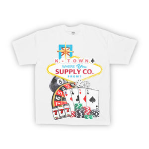 254 Casino T-Shirt White