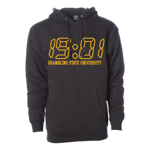 19:01 Grambling Hoodie Black