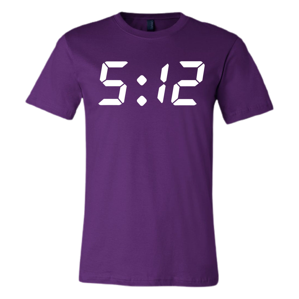 5:12 T-Shirt Purple