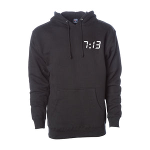 Mini 7:13 Hoodie Black w/ White (Screw Edition)