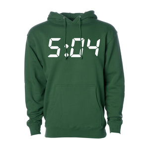 5:04 Hoodie Green