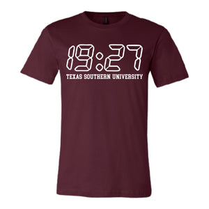 19:27 TxSU T-Shirt Maroon