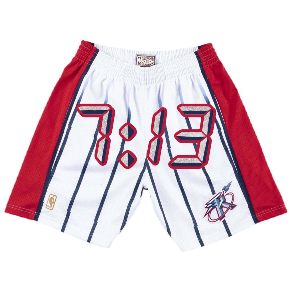 7:13 Rockets Swingman Mitchell & Ness Shorts Home