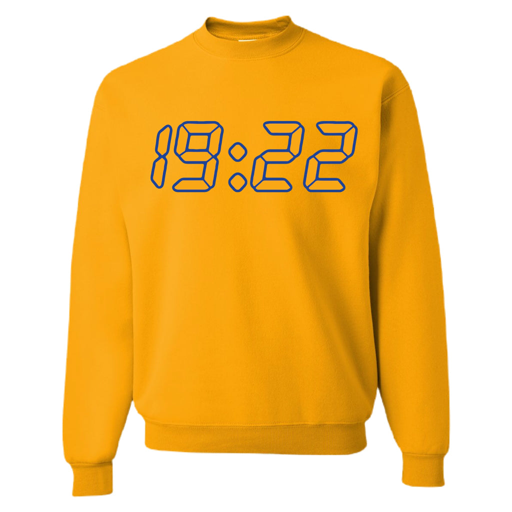 19:22 Sweatshirt Yellow (Stitched)