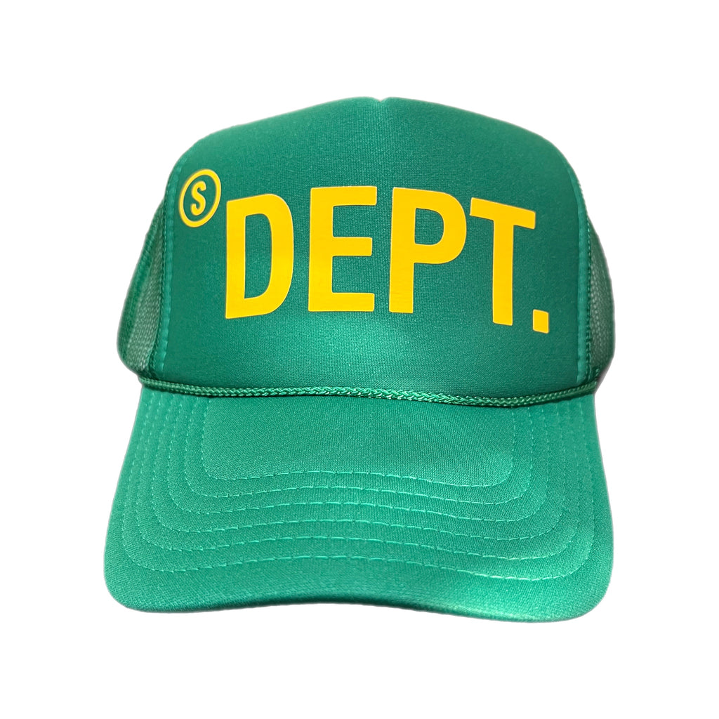 Supply Dept. Trucker Hat Green w/ Yellow