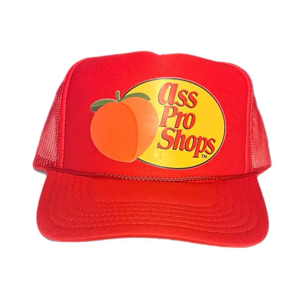 A** Pro Shops Trucker Hat Red