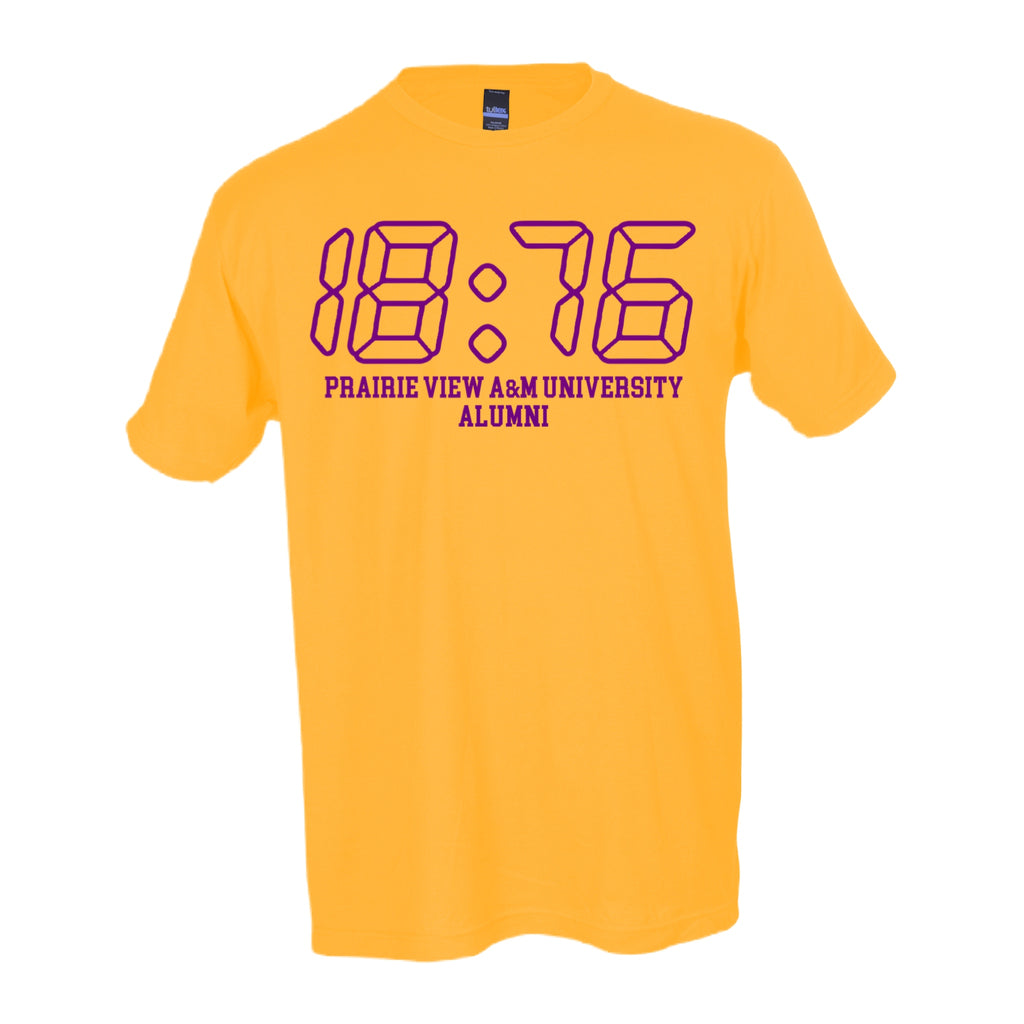 18:76 PV Alumni T-Shirt Yellow