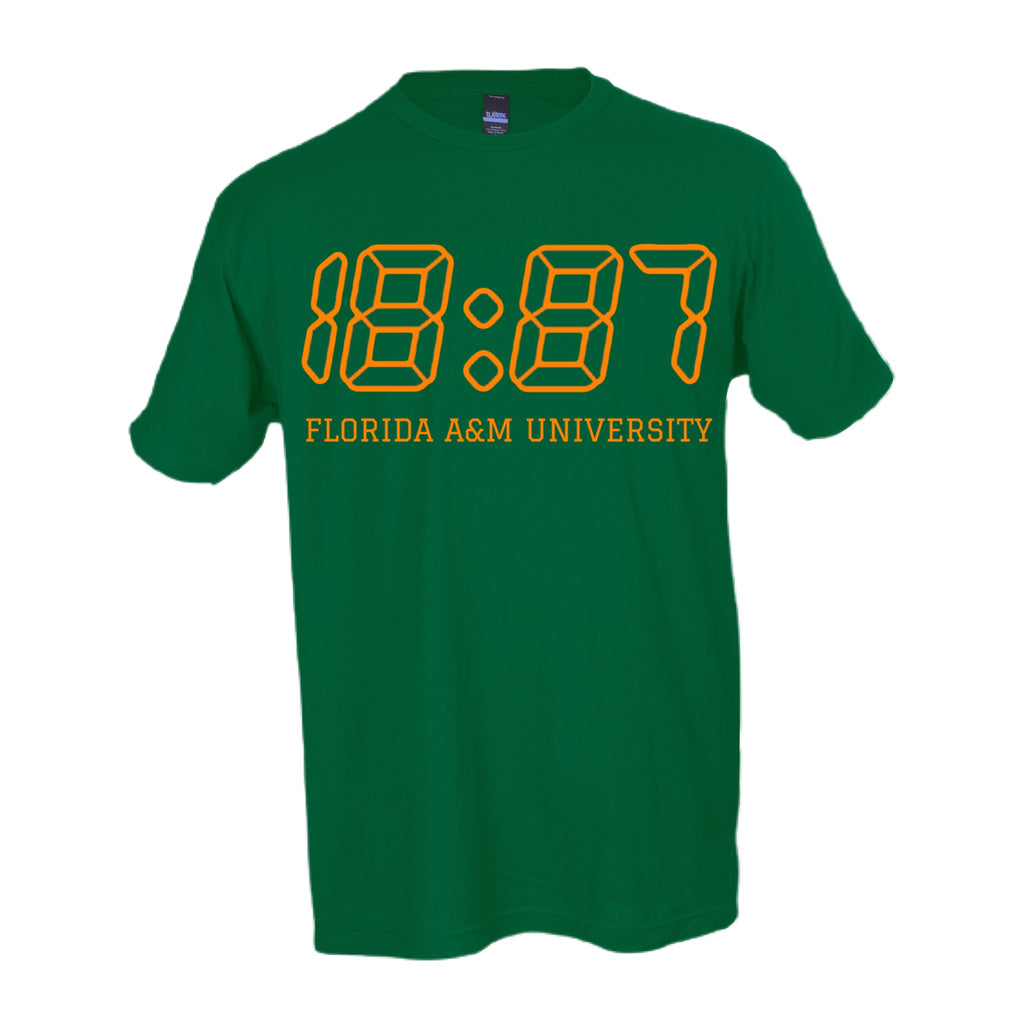 18:87 FAMU T-Shirt Green
