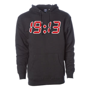 19:13 Hoodie Black (Stitched)