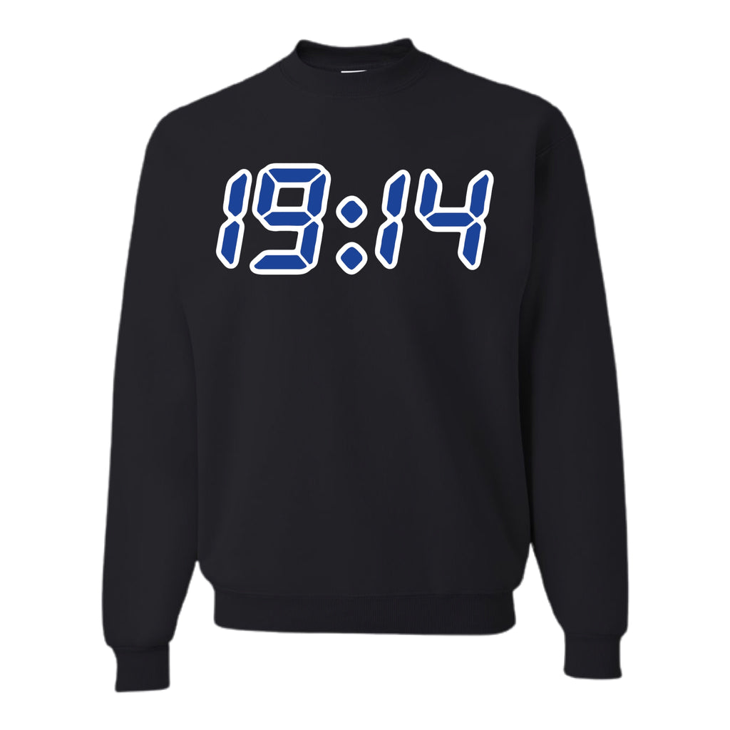 19:14 Sweatshirt Black (Stitched)