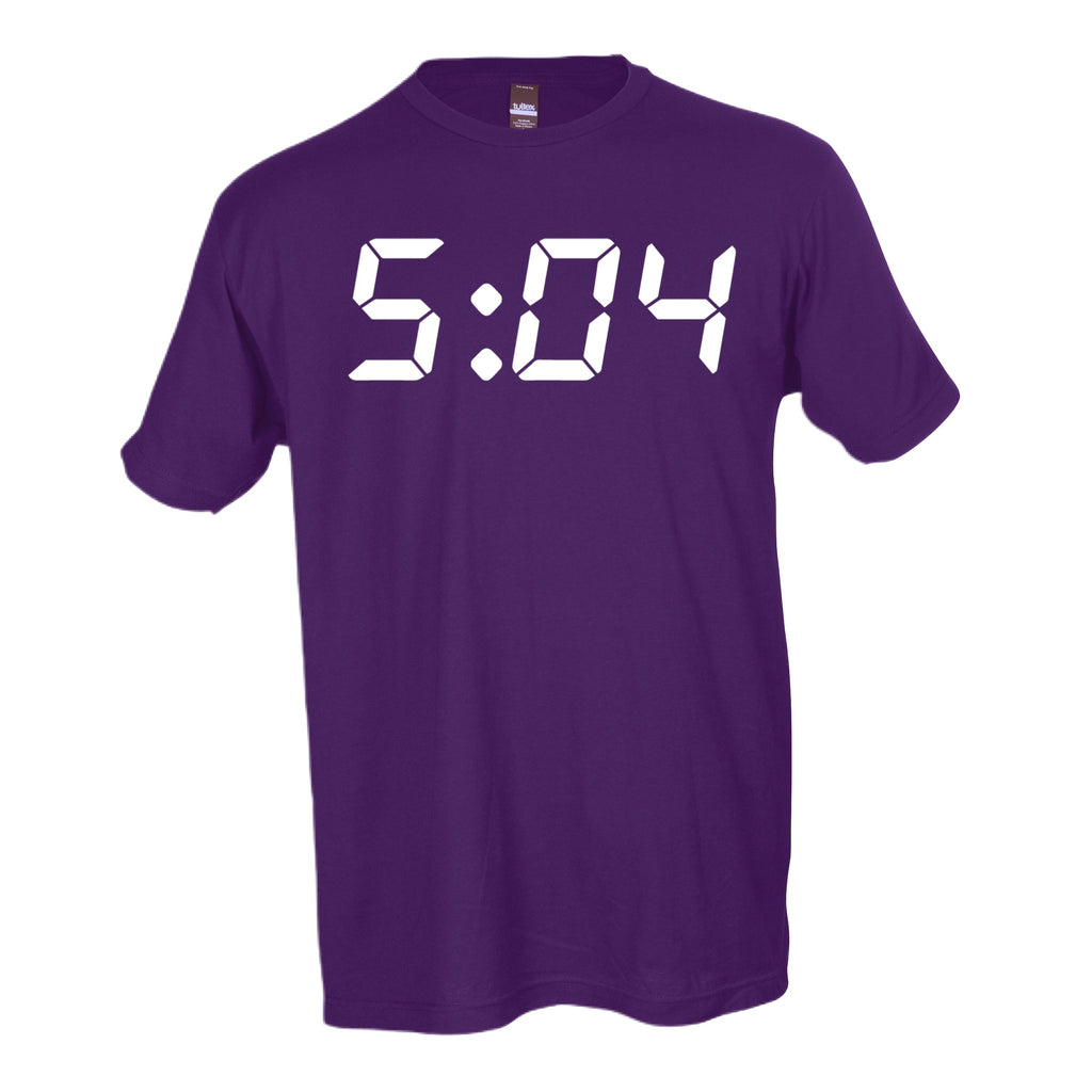 5:04 T-Shirt Purple