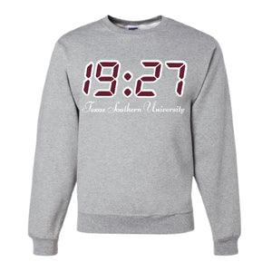 19:27 TxSU Sweatshirt Grey (Stitched)