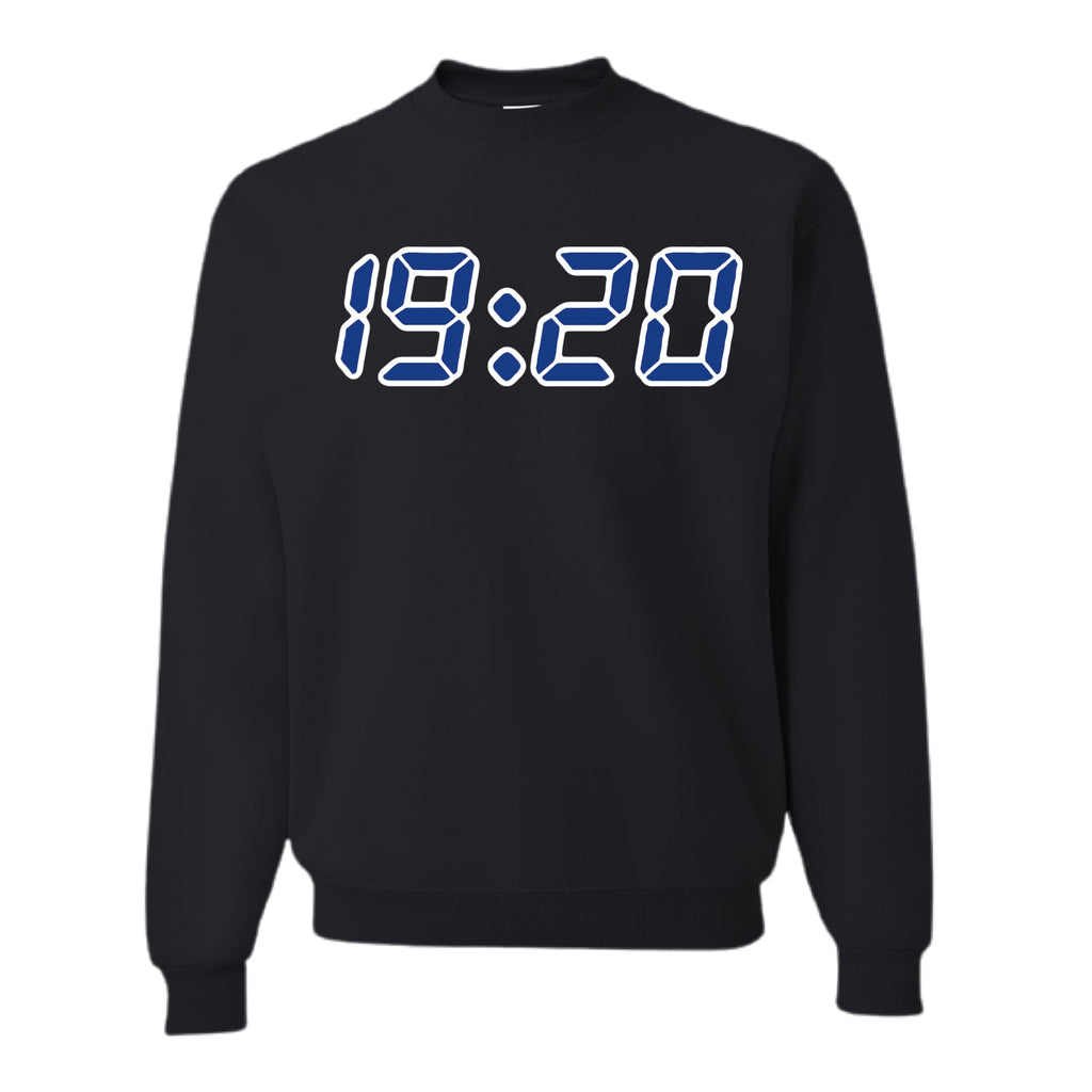 19:20 Sweatshirt Black (Stitched)