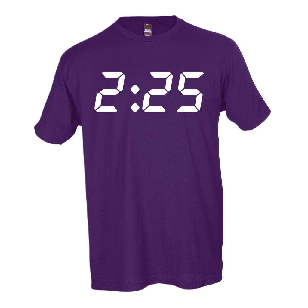 2:25 T-Shirt Purple