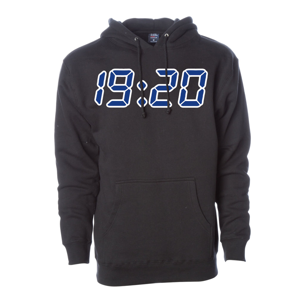 19:20 Hoodie Black (Stitched)